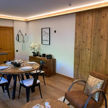 Appartement Luxe Prince des Cimes Arc 1950 Piscine intérieure et extérieure Les Arcs  Esterno foto