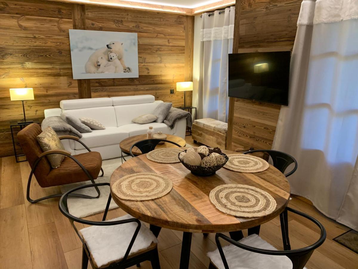 Appartement Luxe Prince des Cimes Arc 1950 Piscine intérieure et extérieure Les Arcs  Esterno foto