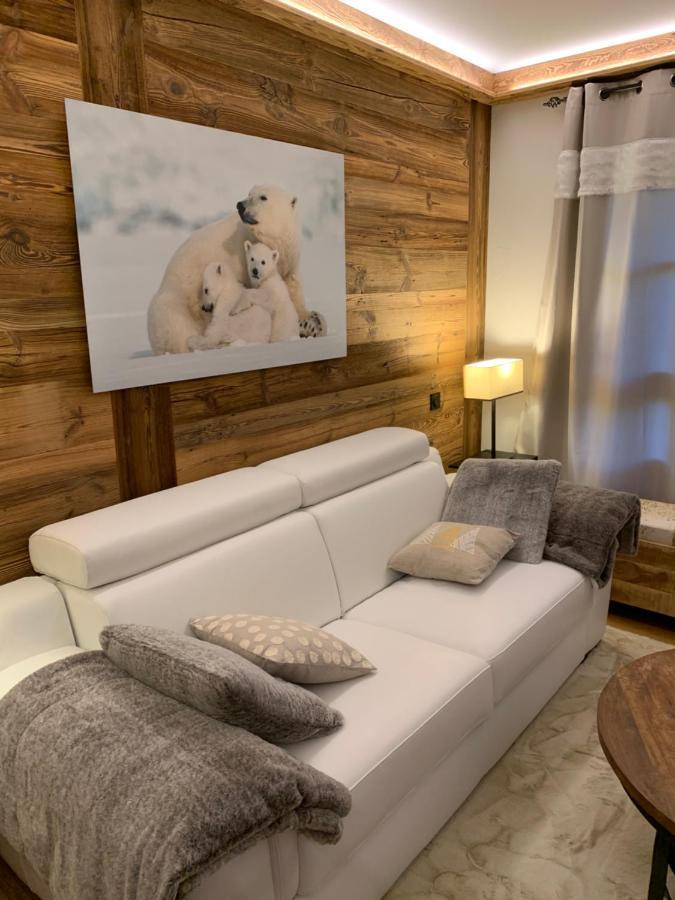 Appartement Luxe Prince des Cimes Arc 1950 Piscine intérieure et extérieure Les Arcs  Esterno foto